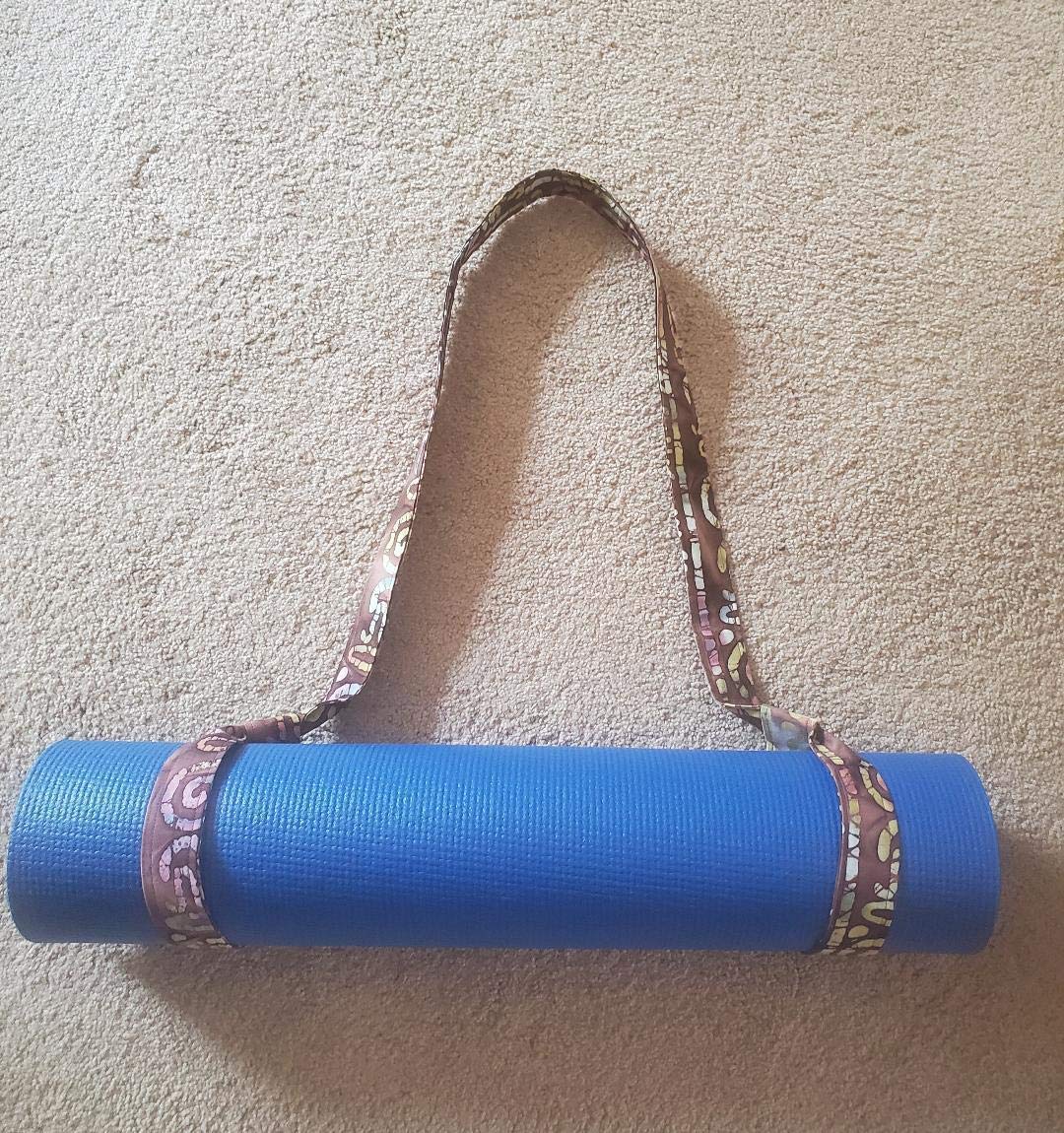 Beautiful Yoga Mat Strap, Yoga Mat Sling, Yoga Mat Carrier