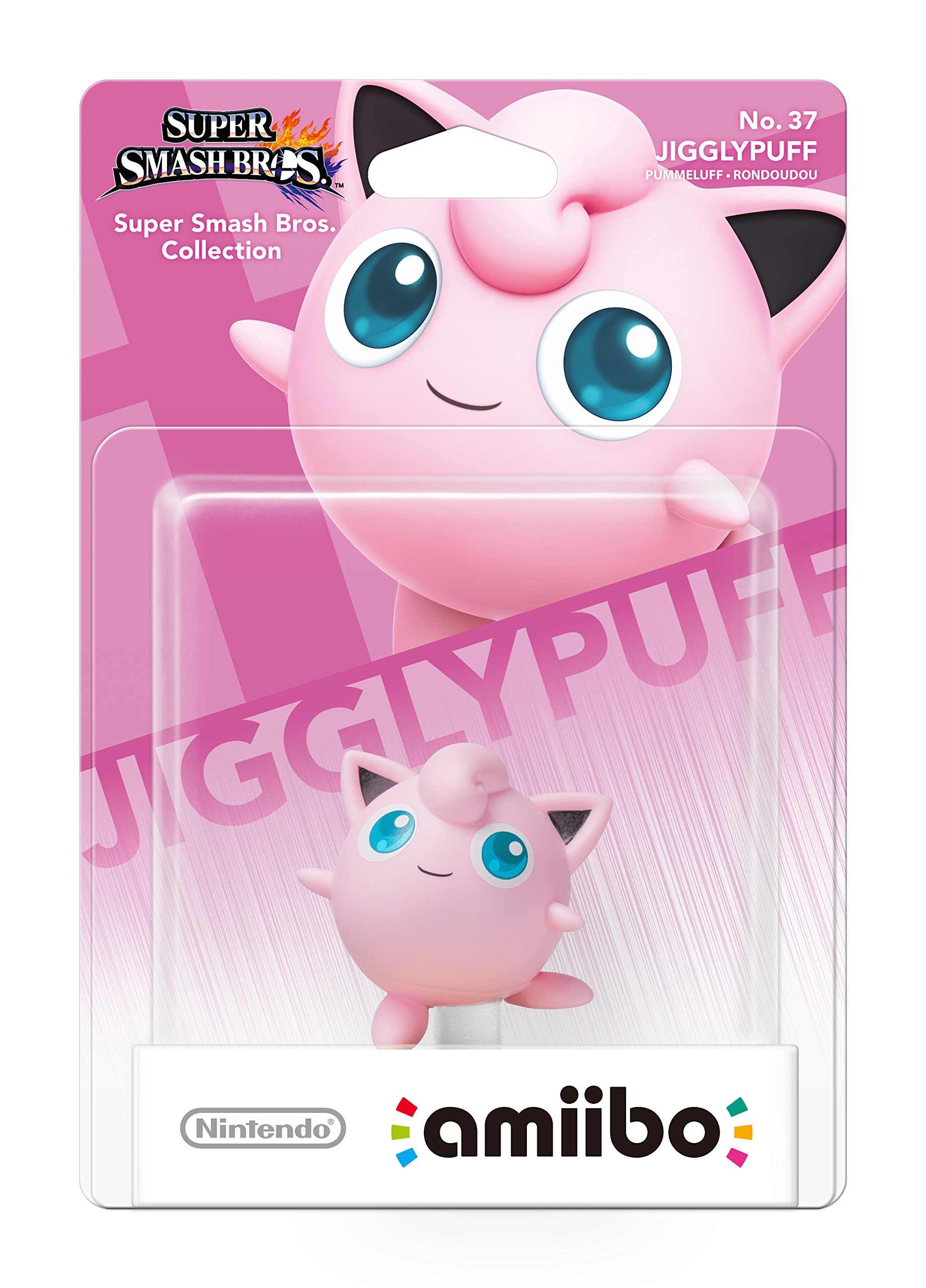 JigglyPuff No.37 amiibo (Nintendo Wii U/3DS)