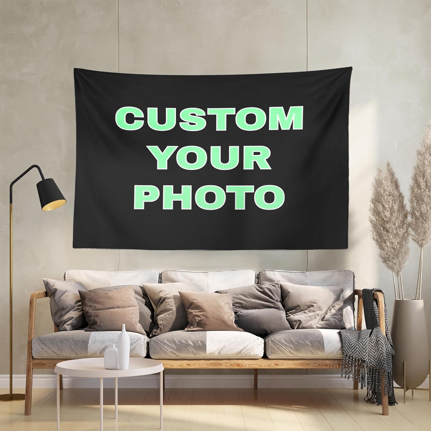 Tapestries - Easycosy Customized Tapestry Custom Wall Hanging Tapestries Upload Image Text Design Your Own Personalized Poster Backdrop for Bedroom 37 * 29in Horizontal