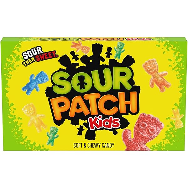 SOUR PATCH KIDS SOFT & CHEWY GUMMY CANDY,...