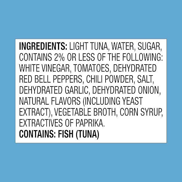 STARKIST TUNA CREATIONS SWEET AND SPICY, 2.6 OZ POUCH (1 PACK) READY TO EAT WILD CAUGHT TUNA, 16G PROTEIN, 90 CALORIES PER SERVING, GLUTEN FREE, SOY FREE, KOSHER, PERFECT FOR SALADS, MEALS AND SNACKS