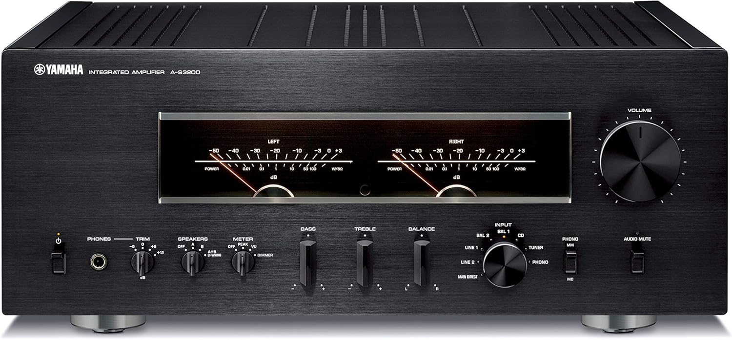 Yamaha A-S3200BL Integrated Amplifier (Black)