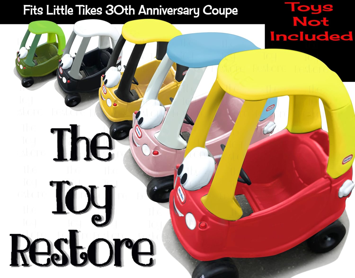 little tikes car decals