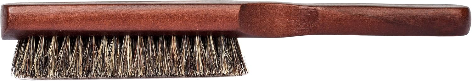 GranNaturals Mens Boar Bristle Hair Brush, 100% Natural Brown Wooden Club Style Brush for Men - Image 5