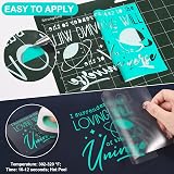 VINYL FROG Bright Teal HTV Vinyl Roll 30.5x155cm Turquoise Heat Transfer view 3
