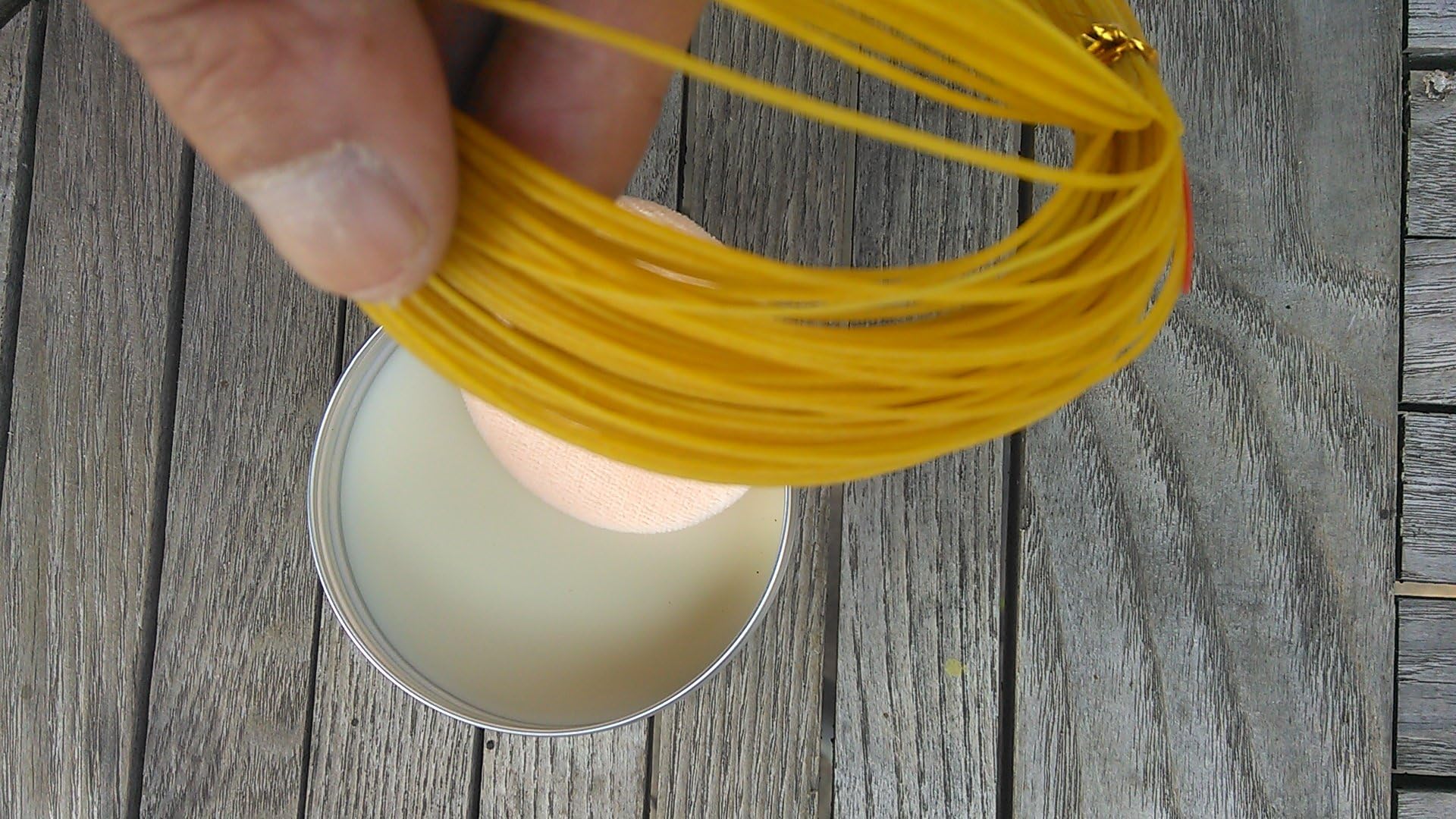 New Silk Fly Line DT4,Double Tapered Braided at 27 Metres.