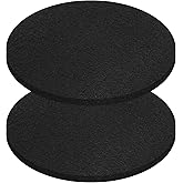 Oil Drain Splash Pad 2 Pcs 15 inch Diameter Oil Pan Splash Guard, Anti Splash Oil Drain Mat, No Splatter Oil Pad Fits Most Oi