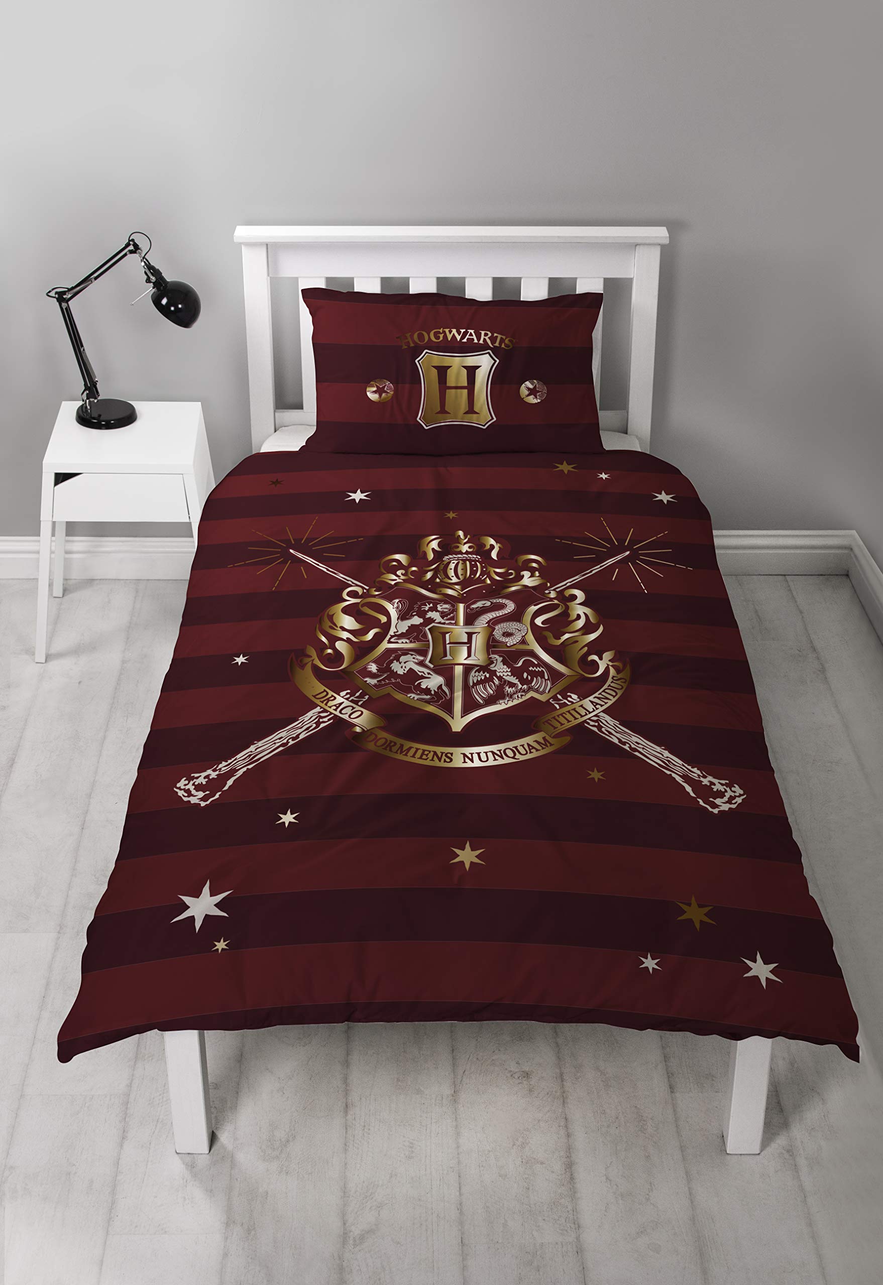 Character World Harry Potter Noel Single Duvet Cover and Pillowcase Set