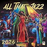 African American Expressions 2026 Wall Calendars - Monthly Calendars Celebrating Black Culture & History - 12x12 Hanging Calendar - 16 Months (All that Jazz)