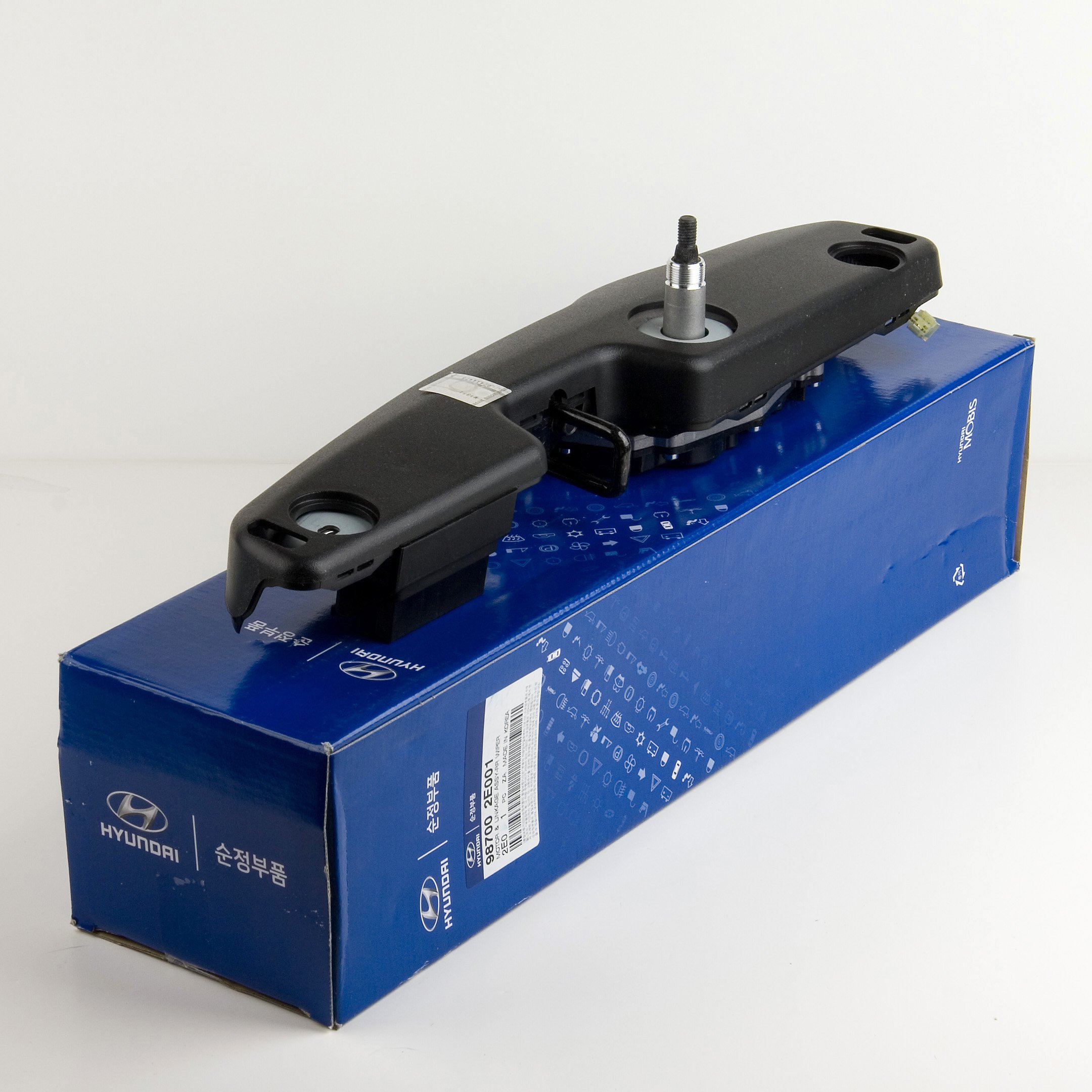 Photo 1 of Genuine Hyundai 98700-2E001 Wiper Motor and Linkage Assembly, Rear