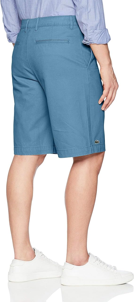 mens lacoste chino shorts