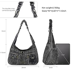 Angel Kiss Purses for Women Large Hobo Shoulder