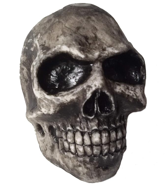 Handgefertigt Schutzkappe Anhängerkupplung Abdeckung Totenkopf Schädel Kugelkopf Abdeckkappe versch. Farben AHK (schwarz-weiß