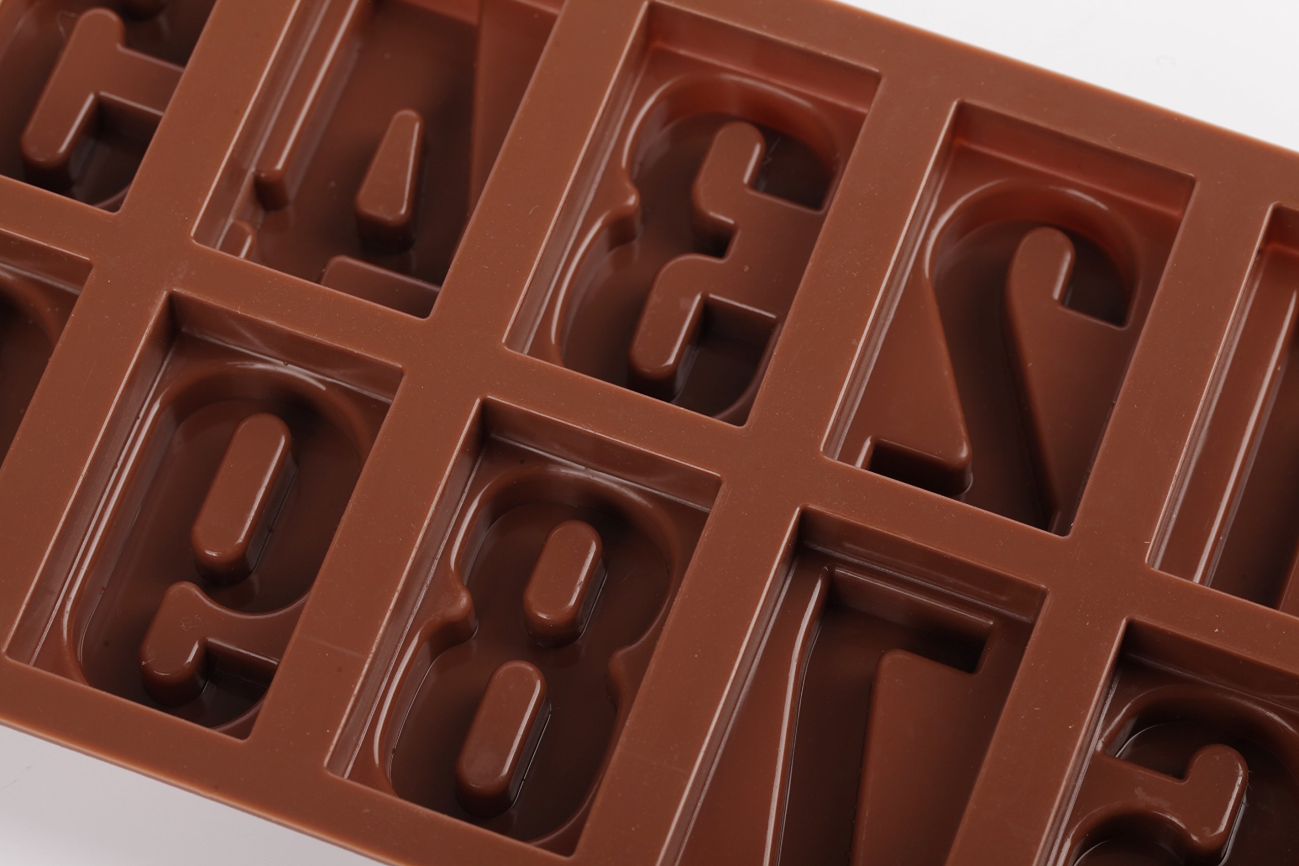 Home Value Number Shaped Silicone Mold For Birthday Candle, Candy,ice