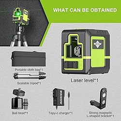 Laser-Level-with-Tripod, 1200mah lithium