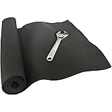 XCEL XCEL1872 18" x 72" EZ Cut Non-Slip Foam Rubber Tool Box Drawer Liner & Cabinet Mat, Black