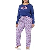 Amazon Essentials Disney | Marvel | Star Wars Women's Flannel Pajama Sleep Sets