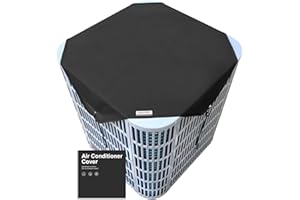 COVERTIFY Central Air Conditioner Covers for Outside Units 36x36in, 600D Oxford AC Covers, Winter AC Unit Cover Outdoor - Wat