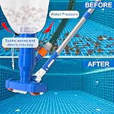Eophmi Pool Vacuum Cleaner 40in Aluminium Pole Cleaning Kit Hot Tub Spa view 4