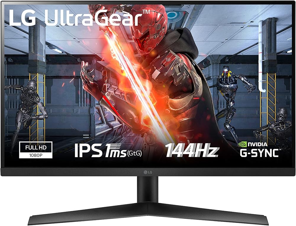 LG Ultragear 27GN60R-B Gaming Monitor IPS 144Hz 1ms GtG HDR10