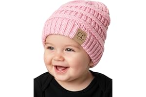Funky Junque Baby Winter Hat – Cute Newborn Hats, Cozy Warm Infant Beanie, Soft Knit Stocking Stuffer for Babies 0–12 Months