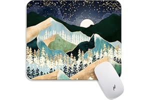 Hokafenle Square Mouse Pad, Smooth Premium-Textured Mouse Mat Thick, Computer Mousepad for Wireless Mouse, Non-Slip Base(9.5 