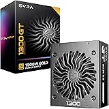 EVGA SuperNOVA 1300 GT, 80 Plus Gold 1300W, Fully Modular, Eco Mode with FDB Fan, 10 Year Warranty, Includes Power ON Self Te