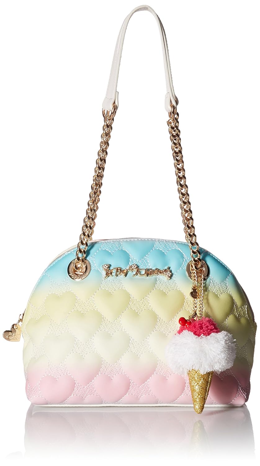 betsey johnson split decision tote