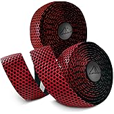MARQUE Hex Bike Handlebar Tape - Bar Tape for Road Cycling Bicycles, Drop Bar Wraps for Better Grip - 2 Rolls Per Set