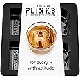 DRINKSPLINKS Silicone Ice Cube Mold Tray - Custom Letter R. Personalized Monogram Big Ice Cube Molds for Whiskey, Bourbon, Cocktails, and Customized Gifts with Initials. Alphabet Mold for Every Name.