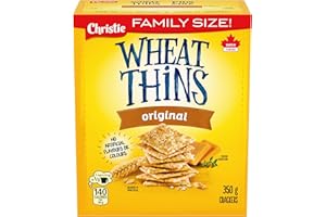 Wheat Thins Original Crackers, Family Size, 350g, Baked in Canada