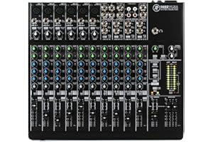Mackie 1402VLZ4, 14-channel Compact Mixer with High Quality Onyx Preamps