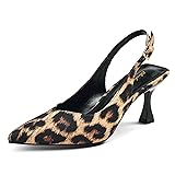Elisabet Tang Women's Kitten Heel Slingback Low