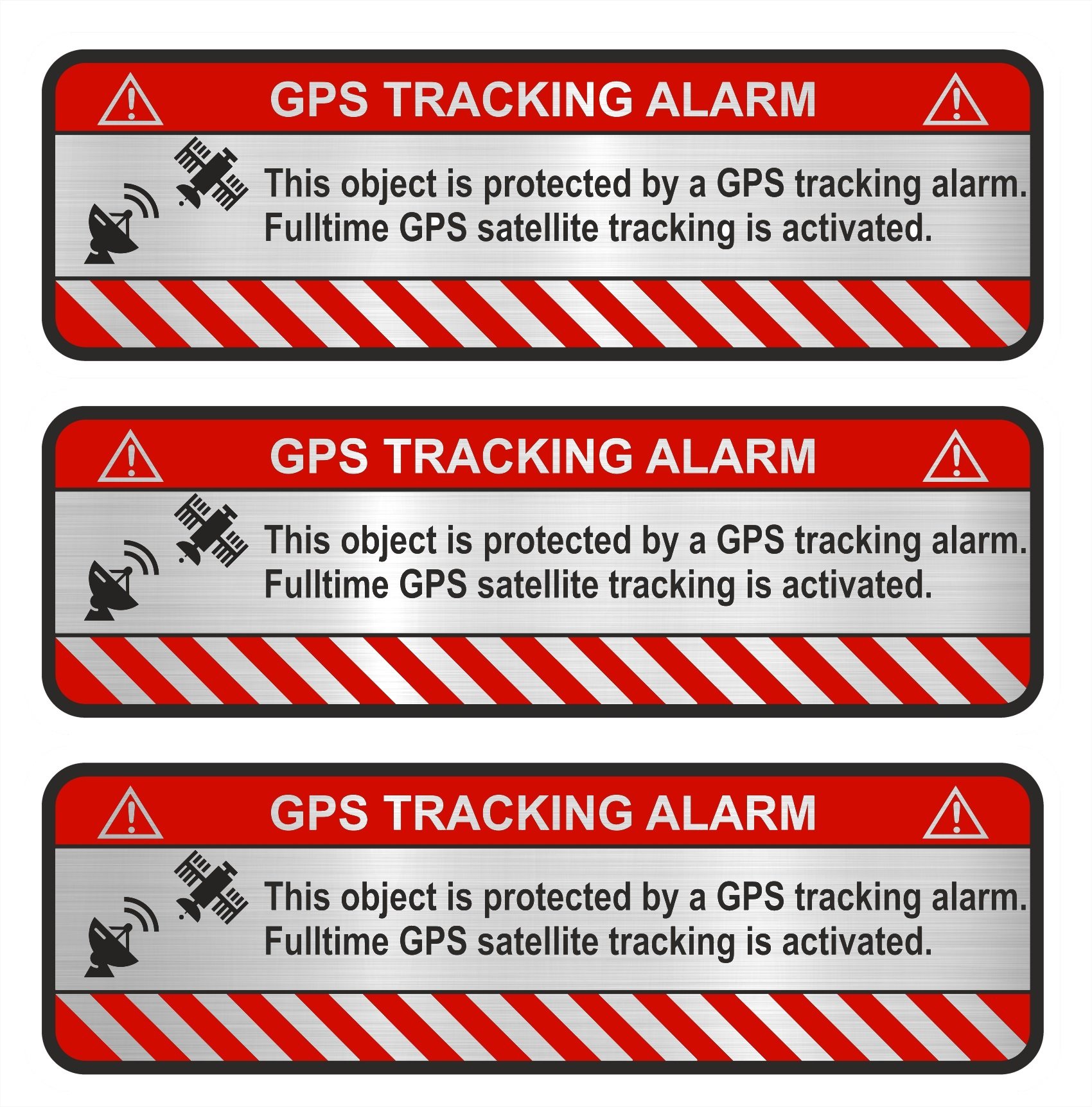 Finest-Folia 9x GPS sticker, bicycle, motorcycle, car alarm warning, anti-theft sticker tracker, secure.