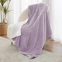 Kozyhvn Sherpa Throw Blanket for Couch - Soft Cozy