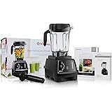 Vitamix 780 G-Series Next Generation Series Touchscreen Blender with 64-Ounce Container + Introduction to High Performance Blending Recipe Cookbook + Low-Profile Tamper