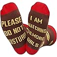 TSOTMO Women Socks TV Shows Gift Please Do Not Disturb I AM Watching TV Shows Socks For Fans