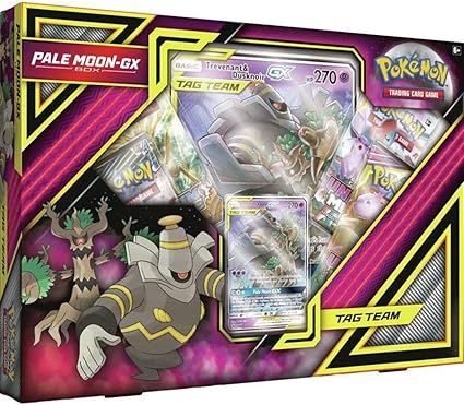 Amazon Com Pokemon Tcg Pale Moon Gx Box 4 Booster Pack A