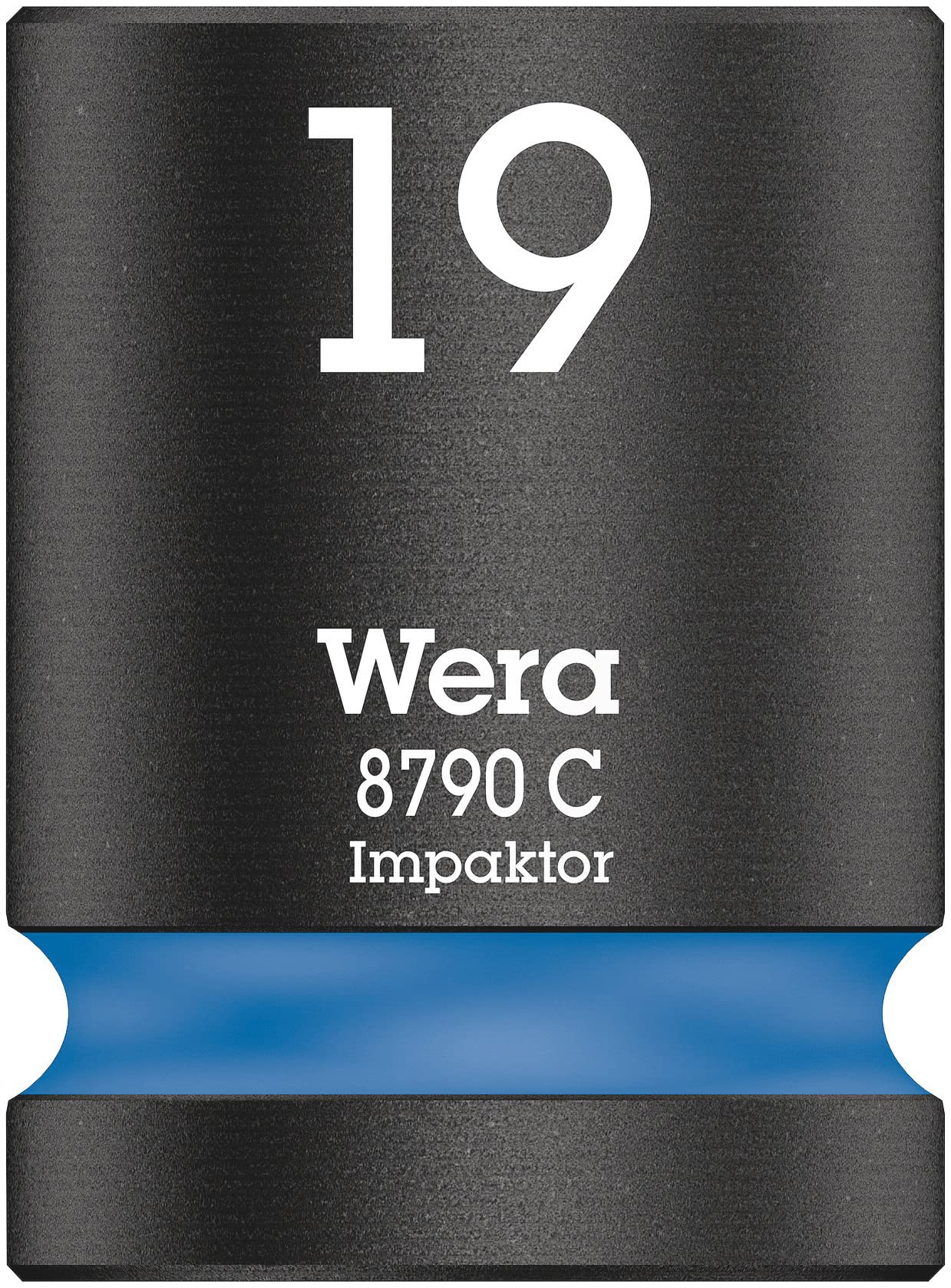 Wera 8790 C Impaktor Socket, 1/2" Drive, 19 mm, 05004576001, Blue