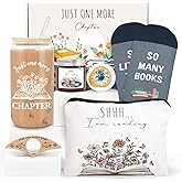 Frerdui 6 PCS Book Lovers Gifts for Women, Readers, Librarians, Bookworms - Birthday Presents for Reading Enthusiasts, Best Friend - Bookish Themed Items
