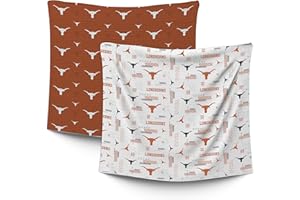 Pegasus Sports Officially Licensed NCAA Home & Away 2 Pack Baby Blankets