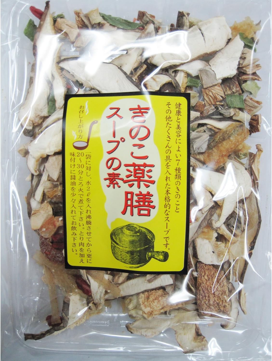Elementary 60g mushrooms Center mushroom drug Zen soup