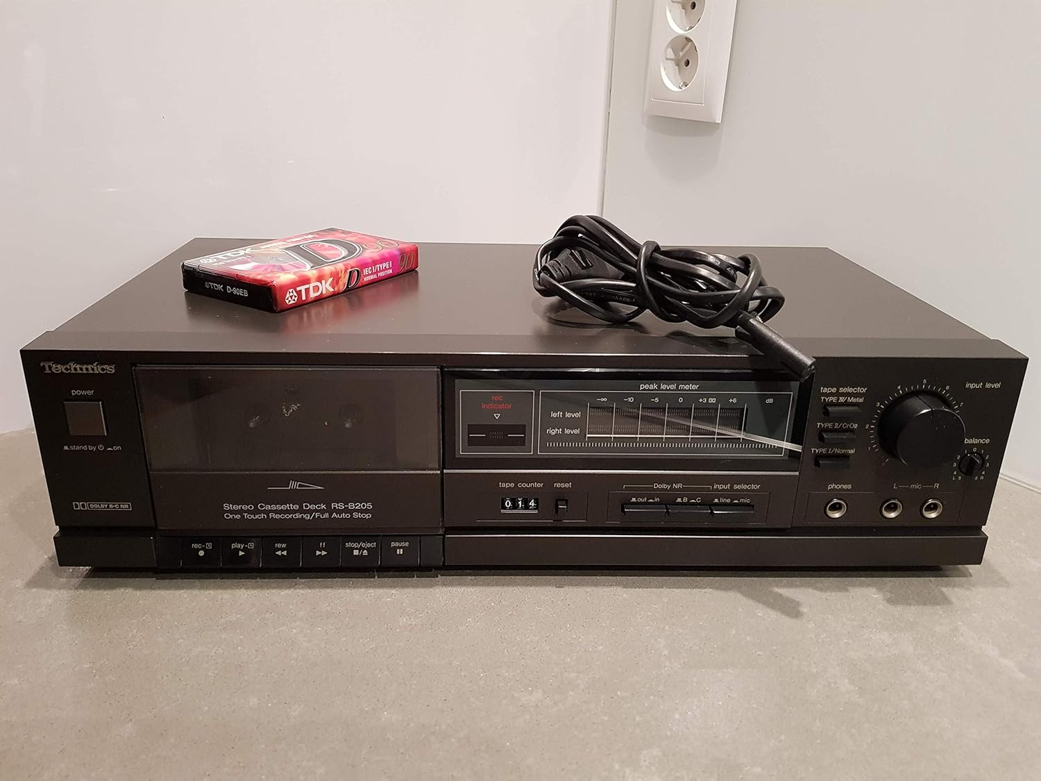 Technics Cassette deck RSB205 Tape player Amazon.co.uk Electronics