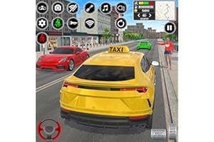 Taxi Car Driving Simulator - Cab Run Traffic Driver - Parking Challenge Offline Game 2025