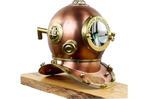 Scuba Diving Nautical Helmet | Maritime Ship's Decorative Helmet | Nagina International (12 Inches, Retro Cop)