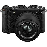 Fujifilm X-M5 Mirrorless Digital Camera XC15-45mmF3.5-5.6 OIS PZ Lens Kit - Black