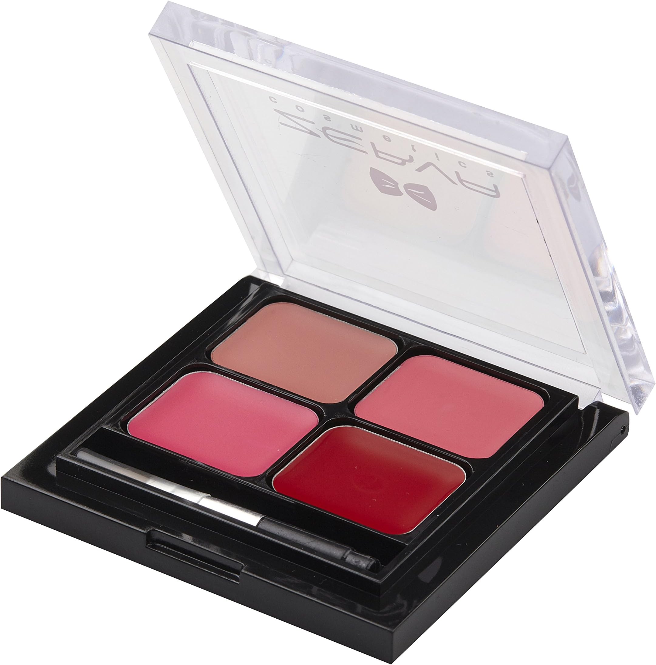 Zerva Cosmetics Lipstick - Lipstick pallete 4 holes - DARK CORAL/CORAL/ORANGE/FIRE RED