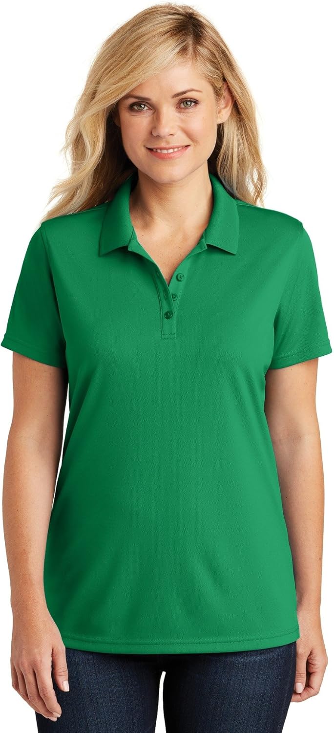Port Authority Womens Dry Zone Uv Micro-Mesh Polo (LK110) at  Women’s Clothing store