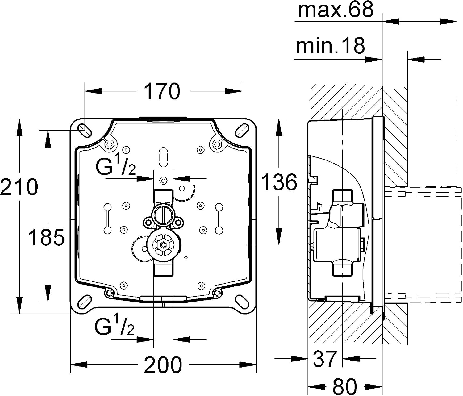 GROHE 38787000, Blue - Image 3