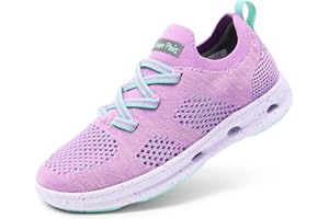 DREAM PAIRS Boys Girls Sneakers Kids Slip-on Quick Dry Lightweight Aqua Water Shoes